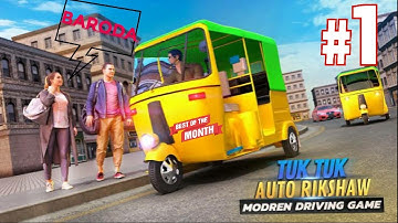 Tuk Tuk Rickshaw Driving Simulator #2 – Realistic Tuk Tuk City Driving – Android Gameplay