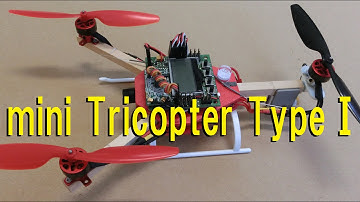 Y3 mini Tricopter & HK KK2.0 V1.2 self level test flight Vol.41