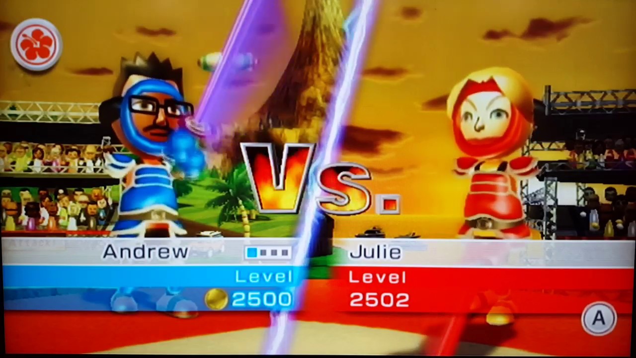 Wii Sports Resort - Swordplay Duel vs. Julie