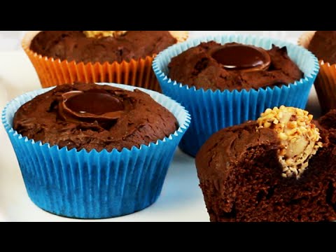 Brownie Muffins Mit Toffifee Und Giotto-11-08-2015