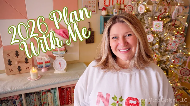 🌸 2026 Plan With Me! | (2026 Quilt and Cross Stitch SAL Prep Video!)