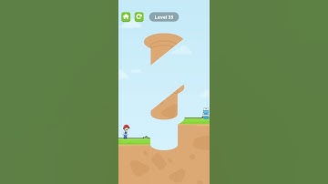 😅😅slice to save man level 35😂😂#slicetosave #game #walkthrough  #slicetosavegame #funny #shorts