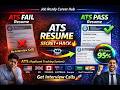 ATS Resume Complete Guide 2026  | Get 90%+ ATS Score