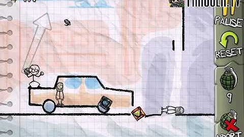 Fragger Stick Man Level 15 Walkthrough