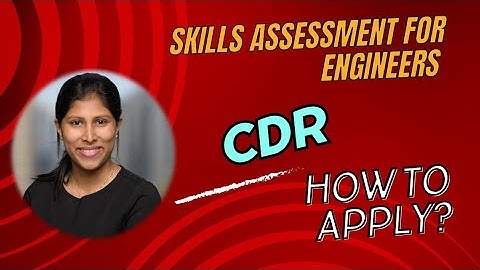 Skills Assessment for Engineers | Malayalam | CDR for Australian PR Migration