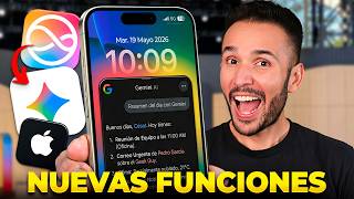 Google I/O 2026: las funciones de Gemini que acaban de mejorar tu iPhone