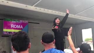 Ruby Ibarra Live At The Filipino Festival At Long Beach