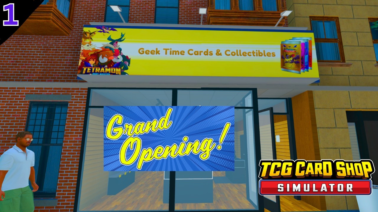 We Need More Game Stores!!! | TCG Card Shop Simulator Part 1