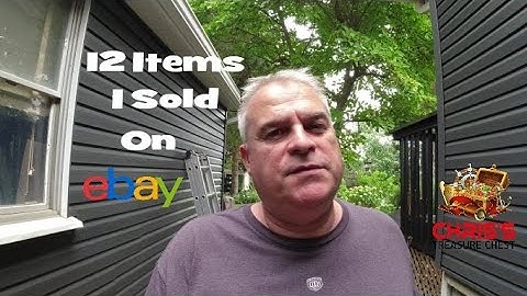 12 Items I Sold On eBay....Check It Out!