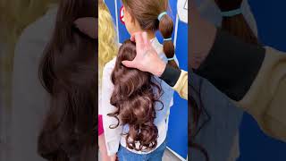 Ponytail Perfection 🐴 Hair Clip Fun And Fumbles #Funny #Comedy