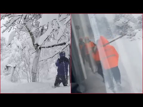 გარესამყაროს მოწყვეტილი სოფლები, მოსახლეობა ელექტროენერგიის გარეშე და ავტობუსებში ჩარჩენილი ხალხი