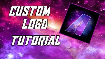 CUSTOM LOGO TUTORIAL!!