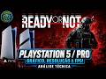 READY OR NOT-PS5/PS5 PRO GRÁFICOS,RESOLUTION,FPS .Bora Conferir! #readyornot #ps5 #ps5pro