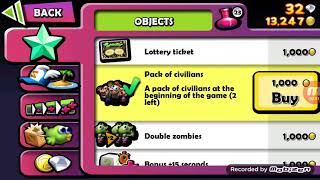 Zombie Tsunami: Own 2 "Pack of Civilians" item items when starting a game screenshot 1