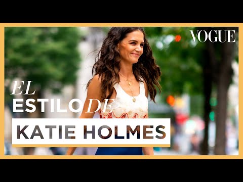 Video: Katie Holmes sorprendió a los críticos de moda