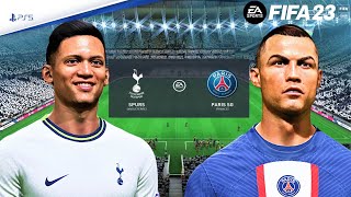 Ft. Ronaldo - PSG vs.Tottenham-Friendly 23\/24 Full Match - FIFA 23 - PS5™ [4K]