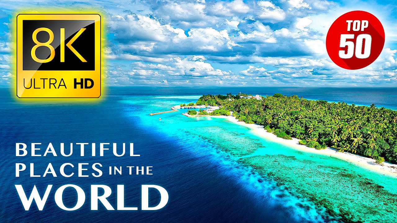 ⁣TOP 50 • Most Beautiful Places in the World 8K ULTRA HD