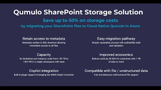 Migrating File Data from SharePoint to Cloud Native Qumulo on Azure