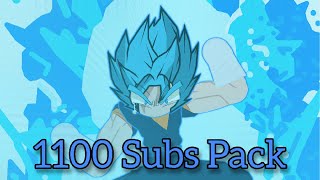1100 Subs Birthday Pack + Watch Me Animate(Goku vs Naruto) Stick Nodes