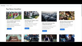 React js News App using  News api || React JS Project News app