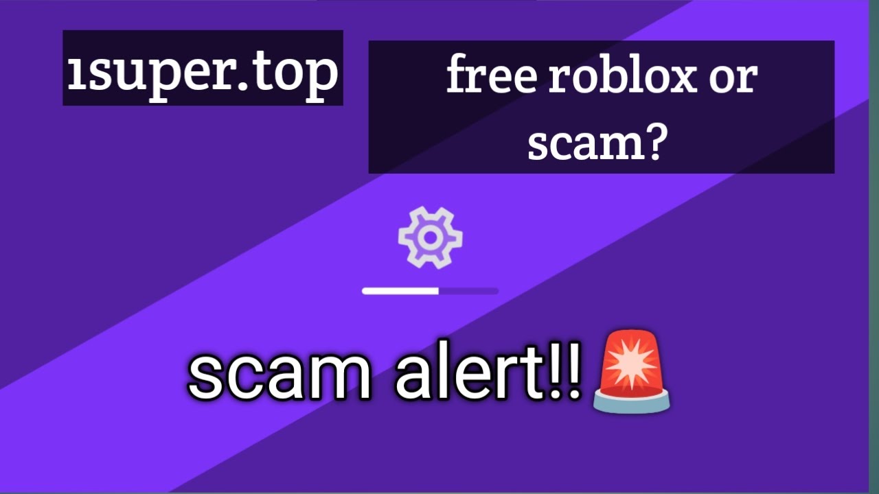 1super.top review ~ free roblox or a scam? - YouTube
