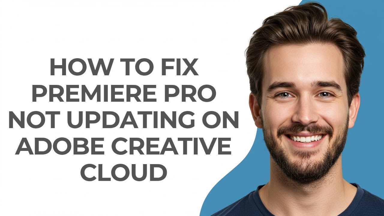 How to Fix Premiere Pro Not Updating on Adobe Creative Cloud - GUIDE ...