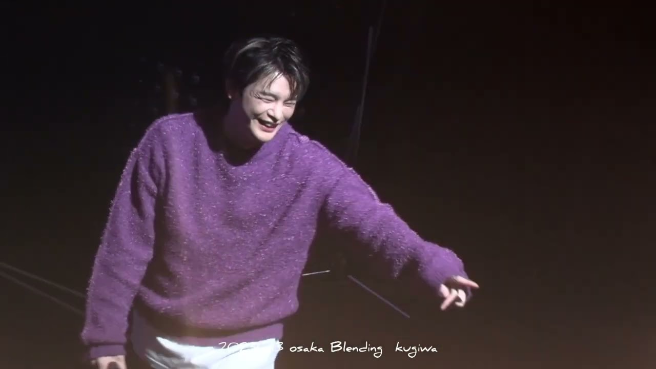 20230113 서인국 오사카콘서트 Blending  '올포유'