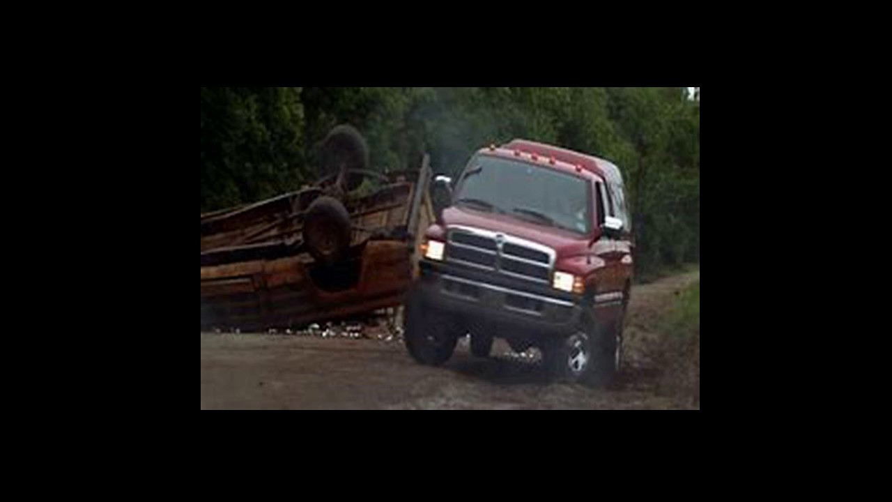 1996 Twister Dodge ram through out the movie - YouTube