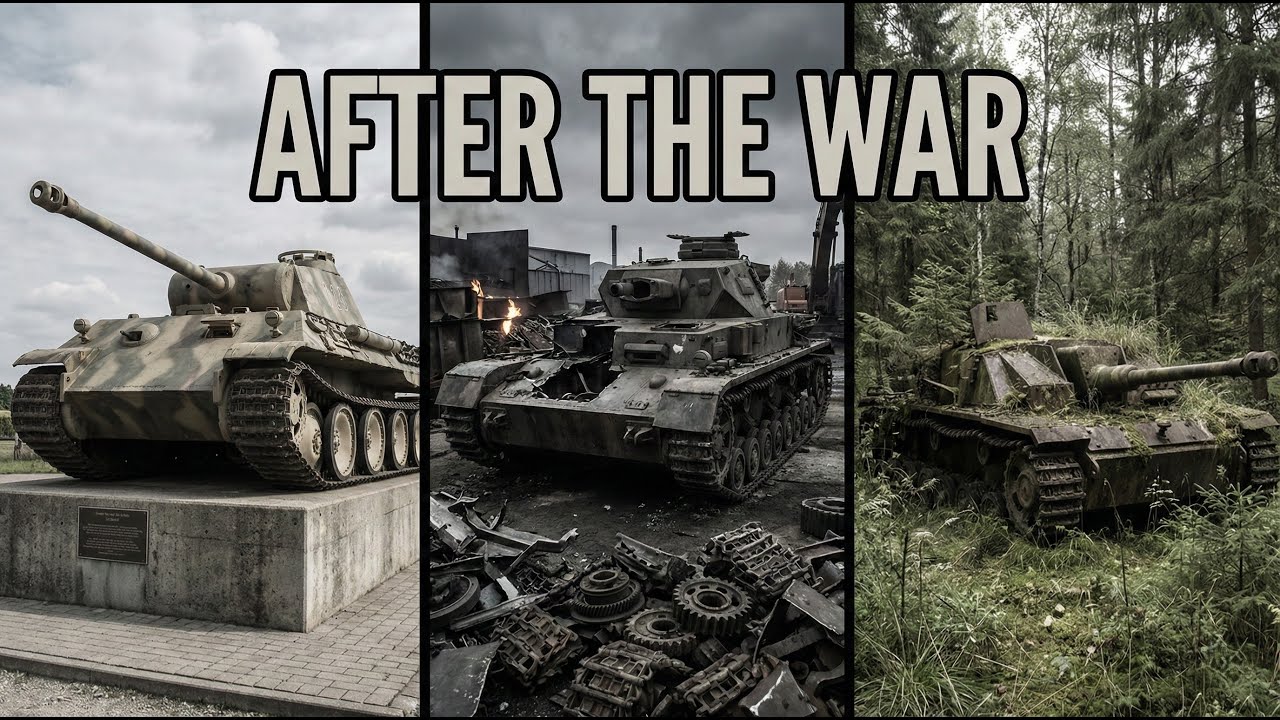 What Happened to German Tanks After World
