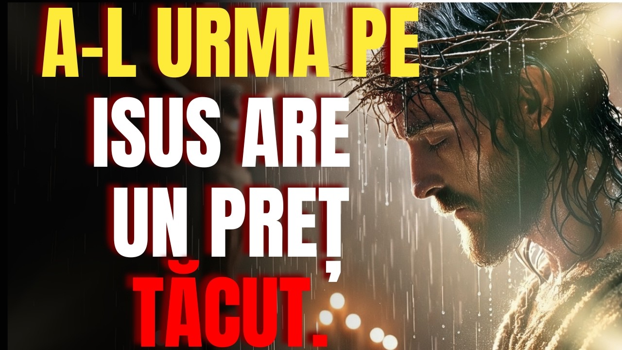 Urmarea lui Isus te poate lăsa singur, dar niciodată abandonat | Reflecție creștină