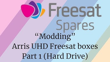 Arris UHD freesat box receiver Modding Project - Adding Storage to the Mini Streamer Box - Part1