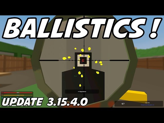 Steam Community :: Video :: Unturned - Bullet Drop Calculator