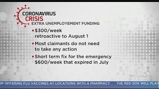 Massachusetts Unemployed To Get An Extra $300 A Week For 3 Weeks