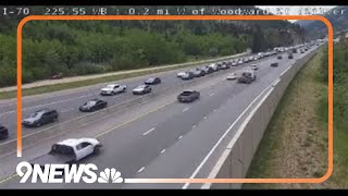 Eastbound I-70 partially reopen after crash