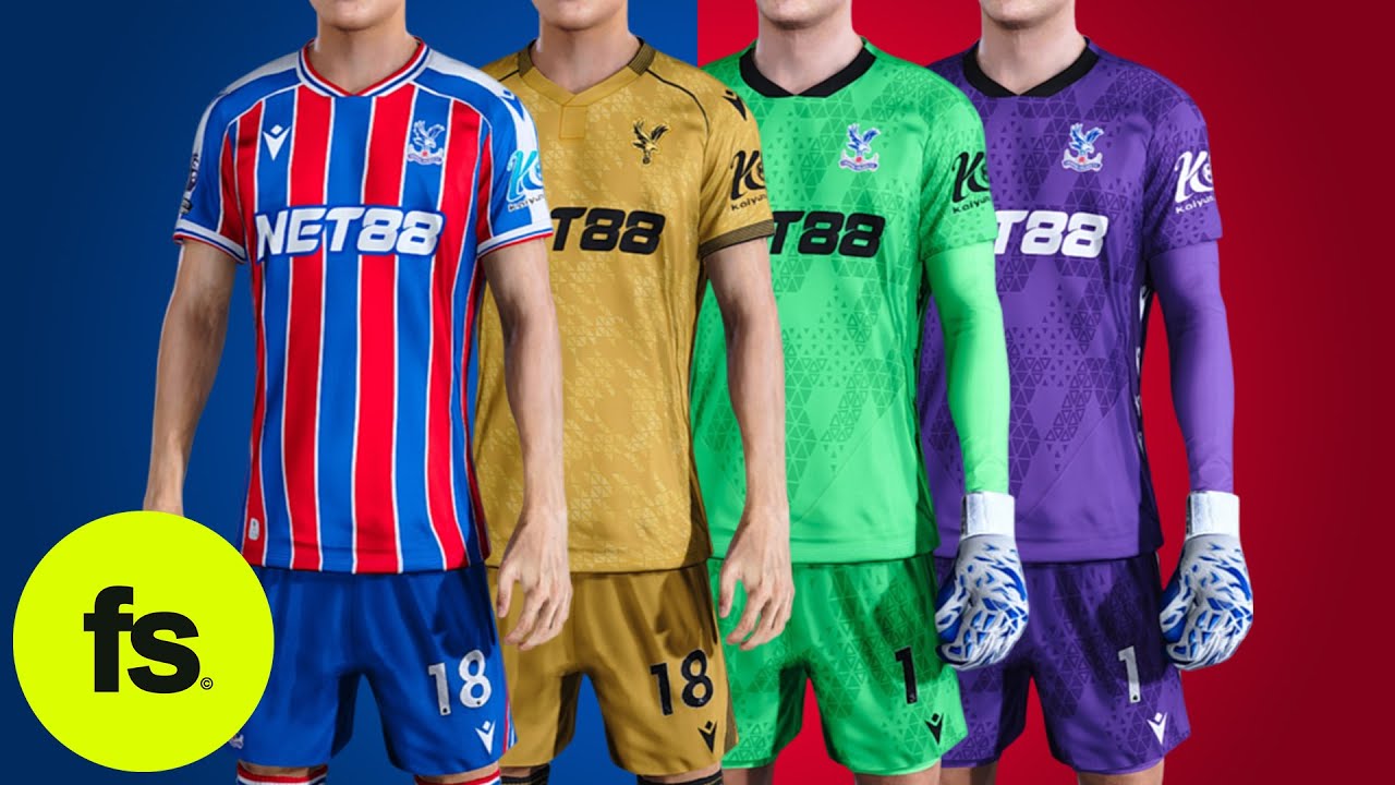 Crystal Palace 2025/26 Kitpack - PES 2021 & FL25