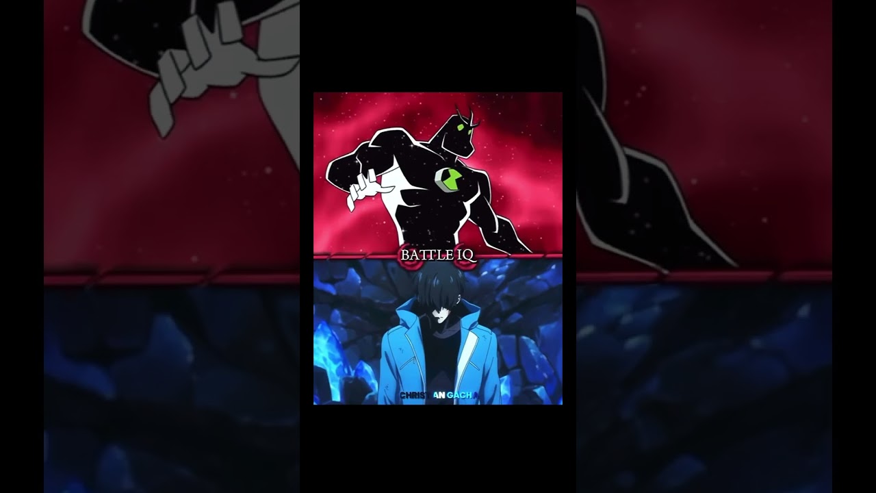 Alien x vs Jin woo #ben10 #ben10omniverse #jinwoo #sololeveling #whoisstrogest #vsedit