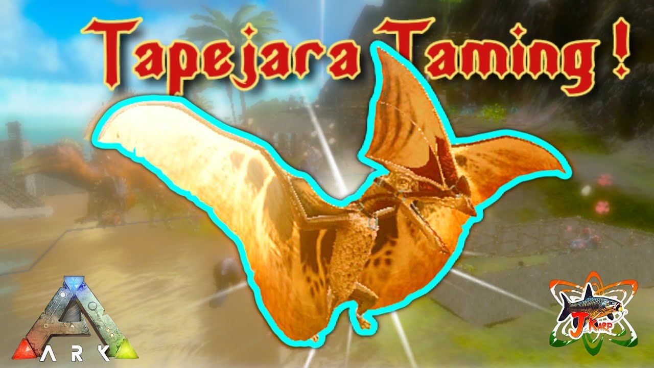 How to Tame a Tapejara Fast in ARK Mobile! StepbyStep