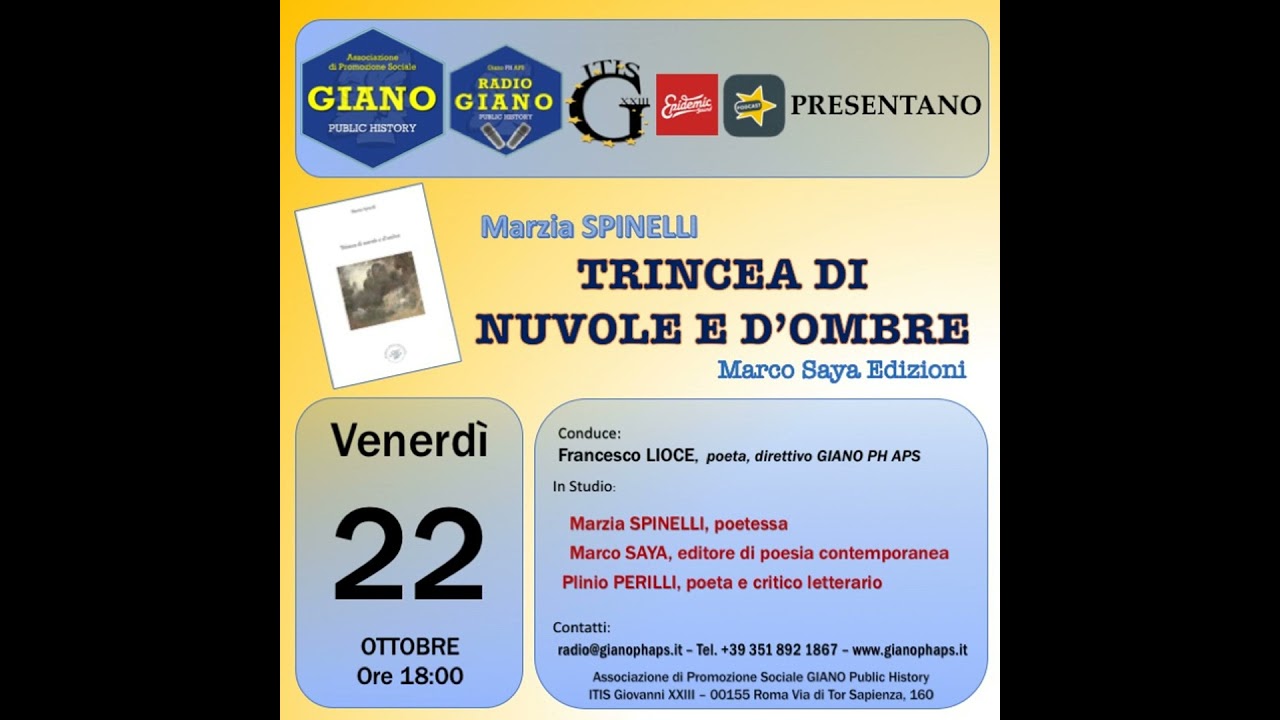 TRINCEA DI NUVOLE E D’OMBRE | Marzia SPINELLI