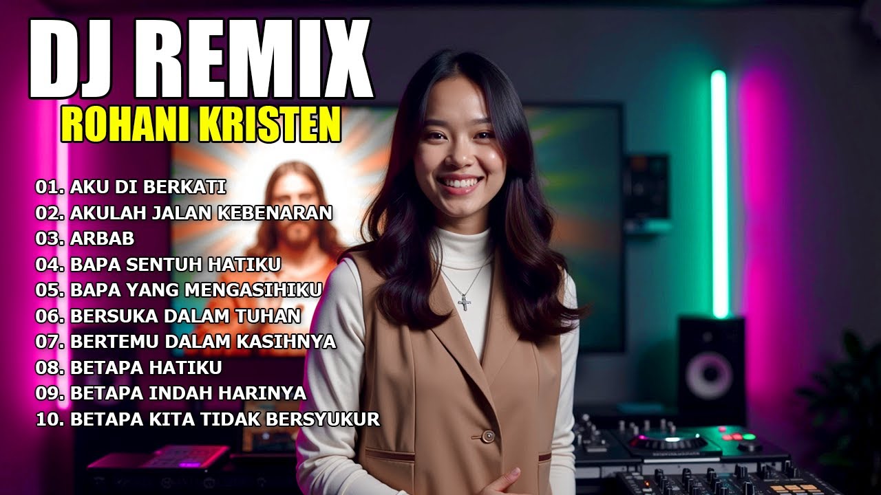 FULL ALBUM   DJ REMIX LAGU ROHANI FULL BASS 2025 BY DJ ERIC - AKU DI BERKATI