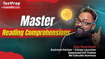 CAT 2024 Reading Comprehension Tricks To Score 99%ile In VARC  ft. Gejo Sir