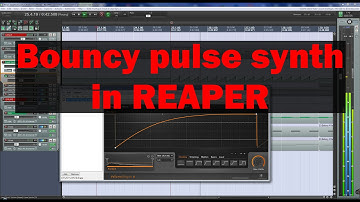 Make a Bouncy Pulse Synth in REAPER! [detailed Side-Chaining overview]