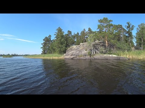 Video: Vuoksa - a lake in the Leningrad region