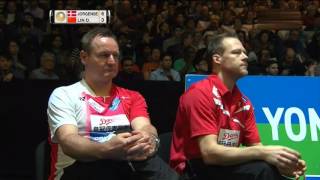 [50FPS] 2016 全英羽毛球公開賽 佐真遜 vs 林丹 Jan O Jorgensen vs Lin Dan MS QF 20160311