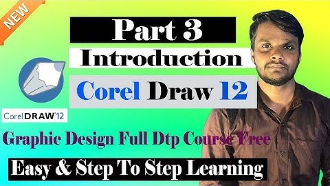 Mastering CorelDRAW  Complete Tutorial for Beginners | Polygon Toll | Ellipse tool | Shapes Tool