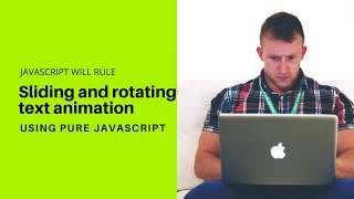 Sliding Text Animation with Javascript | Javascript will rule