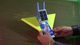 Futuristic Milk Pack Solar Toy Car