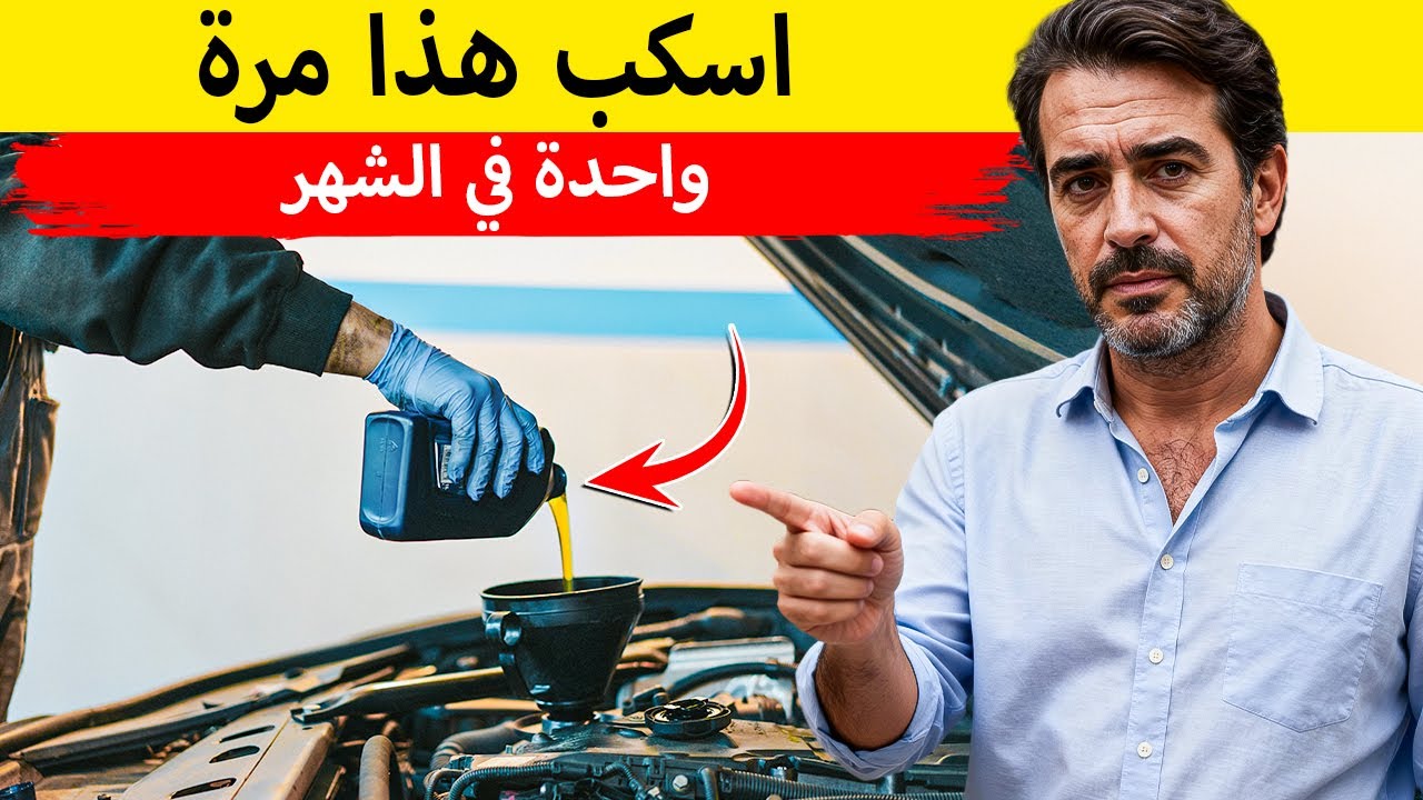 افعل هذا مرة واحدة في الشهر وسيستمر محركك إلى الأبد مضمونة