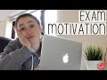 HOW TO STAY MOTIVATED TO REVISE FOR EXAMS | FULL DAY OF WORKING, EATING VEGAN + EXERCISE | VLOG