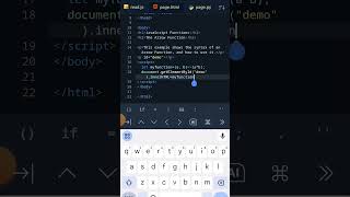 JavaScript Arrow function #shorts #javascript #arrow #functions#let #webdevelpment #coding #feed