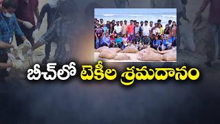 కోడింగ్ చేతులతో చీపుర్లు పట్టారు.. బీచ్‌లో సాఫ్ట్‌వేర్ ఉద్యోగుల శ్రమదానం screenshot 5